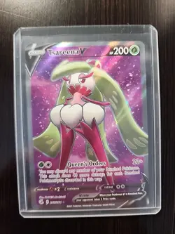 Pokemon TCG Tsareena V Fusion Strike 246/264 Holo Full Art - Image 2