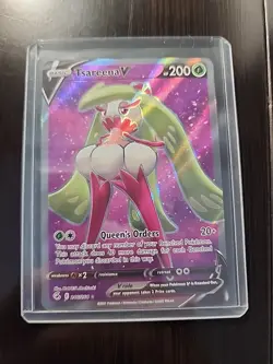 Pokemon TCG Tsareena V Fusion Strike 246/264 Holo Full Art - Image 3