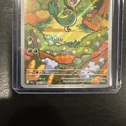 Pokemon Black Boly SNIVY 087/086 Illustration Rare Holo Card MINT-NM - Image 2