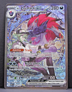 POKEMON ASCENDED HEROES: N’S ZOROARK EX (ASC 286/217)- NM - Image 1