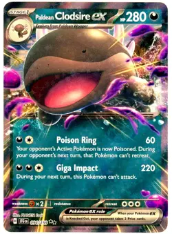 Paldean Clodsire Ex | #94 | 2025 Pokemon JTG | Double R - Image 1
