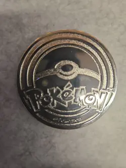 Promo Charizard Metalic Coin from Pokemon TCG Charizard UPC Box - Image 2