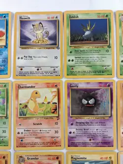 Vintage Pokemon Lot Of 20 WOTC Base Set Jungle Fossil Lot Unlimited MP - Image 3