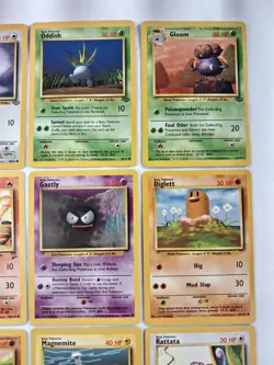 Vintage Pokemon Lot Of 20 WOTC Base Set Jungle Fossil Lot Unlimited MP - Image 4