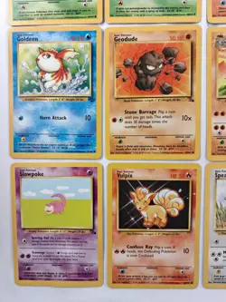 Vintage Pokemon Lot Of 20 WOTC Base Set Jungle Fossil Lot Unlimited MP - Image 5