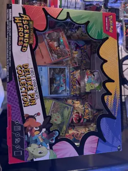 Pokemon TCG: Mega Evolution-Ascended Heroes First Partners Deluxe Pin Collectio - Image 1