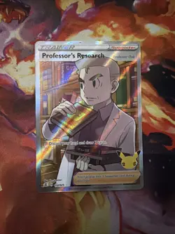 Pokemon - Professor’s Research - 024/025 - Celebrations 25th - Full Art - NM - Image 1