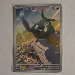 The Pokemon Company Trubbish 140/086 Sv: White Flare Illus Rare Holo ENG - Image 1