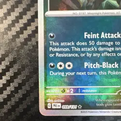 Pokemon Umbreon TCG Prismatic Evolutions Master Ball Reverse Holo Card 059/131 - Image 4