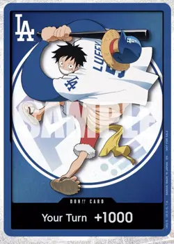 Los Angeles Dodgers One Piece Promo Card 2026 - PREORDER (7/2) - Image 1