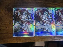 4 x One Piece TCG English OP13-042 Edward Newgate SR Foil - Image 2
