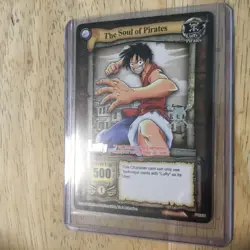 2005 One Piece CCG Quest Begins Luffy Silver Tournament Promo Jolly Roger Stamp - Image 4