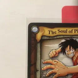 2005 One Piece CCG Quest Begins Luffy Silver Tournament Promo Jolly Roger Stamp - Image 5