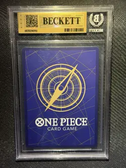 One Piece Roronoa Zoro OP06-118 Secret Rare Alt Art Holo CCG JP BGS 9.5 - Image 2