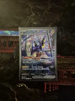 Pokemon TCG Miraidon EX Scarlet Violet Base Set Holo Card 244/198 Special Rare - Image 1