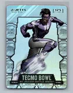 Bo Jackson Battle Arena Tecmo Bowl J-Jetts Justin Jefferson Steel Coin Flip - Image 1