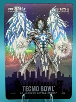 2026 Bo Jackson Battle Arena Tecmo Bowl Myracle - Skyline Battlefoil - Ice - Image 1