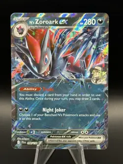 Pokemon 2025 N's Zoroark ex 098/159 Journey Together - JTG EN Holo | English - Image 1