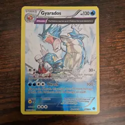 Gyarados Holo Foil Rare 21/98 Pokemon XY Ancient Origins 2015 LP - Image 1