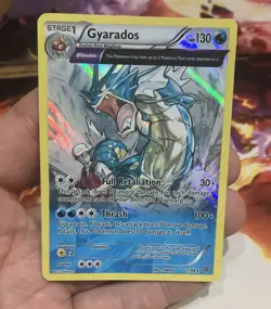 Pokemon TCG Gyarados XY Ancient Origins 21/98 Reverse Holo Rare 2015 LP (1) - Image 1