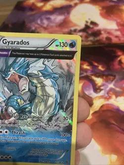 Pokemon TCG Gyarados XY Ancient Origins 21/98 Reverse Holo Rare 2015 LP (1) - Image 4