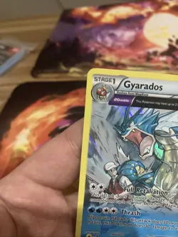Pokemon TCG Gyarados XY Ancient Origins 21/98 Reverse Holo Rare 2015 LP (1) - Image 5