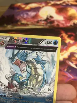 Pokemon TCG Gyarados XY Ancient Origins 21/98 Reverse Holo Rare 2015 LP (2) - Image 4