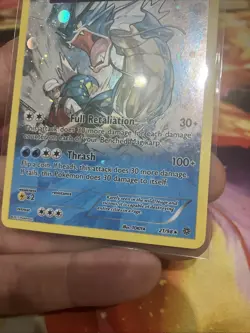Pokemon TCG Gyarados XY Ancient Origins 21/98 Cosmos Holo Rare 2015 LP - Image 3