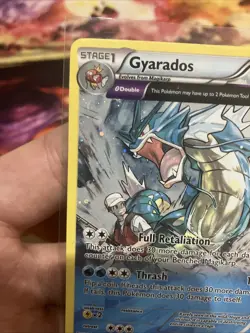 Pokemon TCG Gyarados XY Ancient Origins 21/98 Cosmos Holo Rare 2015 LP - Image 5