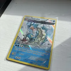 Pokemon TCG Gyarados 21/98 Holo Rare XY Ancient Origins 2015 - Image 2