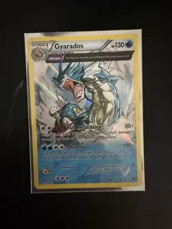 Pokemon TCG Gyarados 21/98 Holo Rare XY Ancient Origins 2015 - Image 1