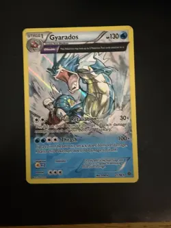 Pokemon TCG Gyarados 21/98 Holo Rare XY Ancient Origins 2015 - Image 2