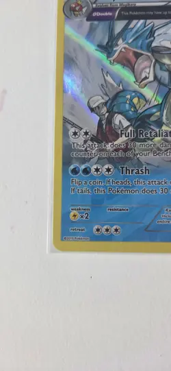 Gyarados 21/98 XY Ancient Origins Reverse Holo Rare Full Art 2015 LP - Image 3