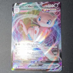 The Pokemon Company Mew VMAX 114/264 Fusion Strike Ultra Rare Holo FA EN 310HP - Image 1