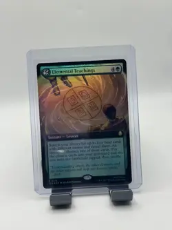 MTG, Elemental Teachings FOIL $3 ORDER MIN 378 NM (Extended Art) Avatar TLA - Image 1