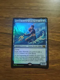 Namor, Scourge of the Seas Commander: Marvel Super Heroes Foil - Image 1