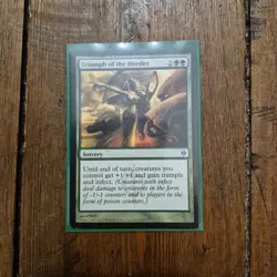 123/175 Triumph of The Hordes (U) Magic: The Gathering New Phyrexia - Image 2