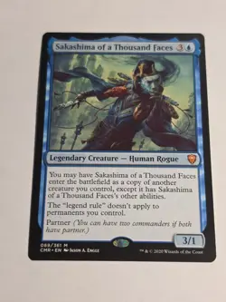 Sakashima of a Thousand Faces (Commander Legends) x1 - MTG Rare - check my store - Image 1