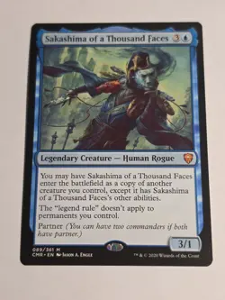 Sakashima of a Thousand Faces (Commander Legends) x1 - MTG Rare - check my store - Image 2