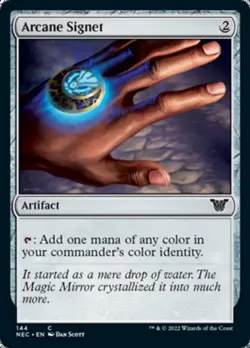 Arcane Signet [Kamigawa: Neon Dynasty Commander] Magic MTG - Image 1