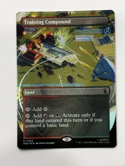 Training Compound (Borderless) Marvel Super Heroes Foil - Image 1