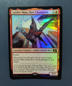 Spider-Man, New Champion Marvel Super Heroes Foil Rare 0705 - Image 1