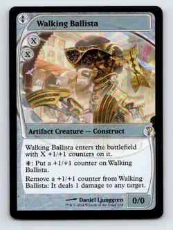 Walking Ballista (Future Sight) R Foil Mystery Booster 2 238 LP - Image 1
