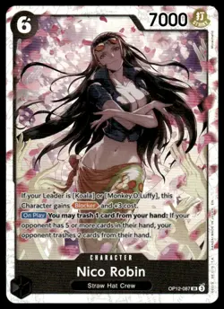 Legacy of the Master #OP12-087 Nico Robin - Image 1