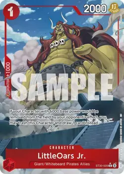 LittleOars Jr. Full Art C Starter Deck EX: Luffy & Ace ST30 009 NM - Image 1