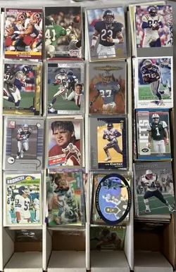 Former Ohio OSU Alumni Football NFL Trading Cards Topps/Fleer Lot Of 2000+ - Image 3