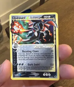Pokemon Charizard Star Delta Species Ultra Rare Dragon Frontiers Holo 100/101 - Image 1