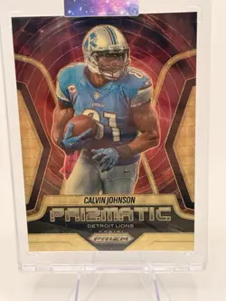 2025 Panini Prizm - Prizmatic Calvin Johnson 3/5 - Image 2