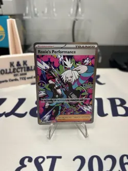 Roxie's Performance 121/086 Me04: Chaos Rising Holo - Image 1