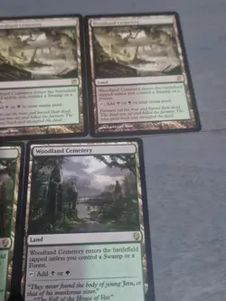 MTG Woodland Cemetery X1! Innistrad- DOM- Rare Land Nr Mint - Image 3